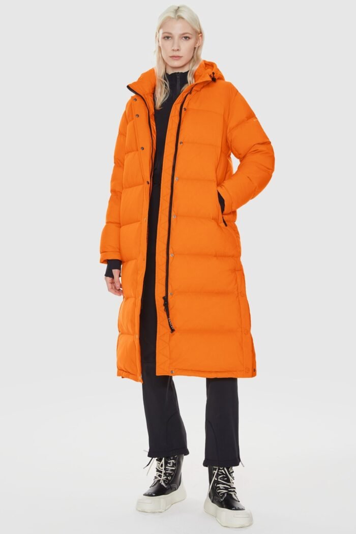 Aurora Long Down Coat - Image 5